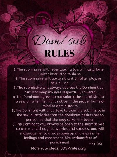 bdsm sub dom|Dom & Sub Relationships: 16 Types & Things To Know